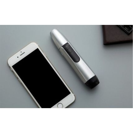 Unisex Mini Electric Nose Hair Removal Trimmer Shaver Clipper Cleaner & Brush UK