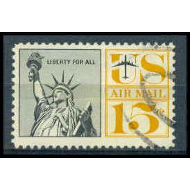 Used C63 15c Statue of Liberty Fine WA0807