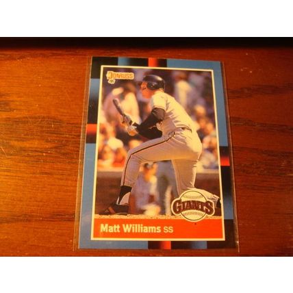 1988-1995, 5-Cards, MATT WILLIAMS, Giants