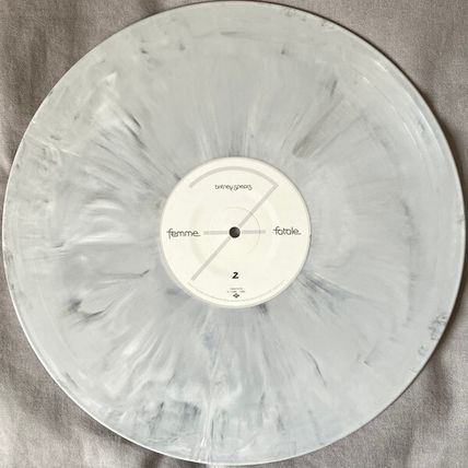 Britney Spears Femme Fatale (Limited Edition, Grey Marble Colored Vinyl) [Import