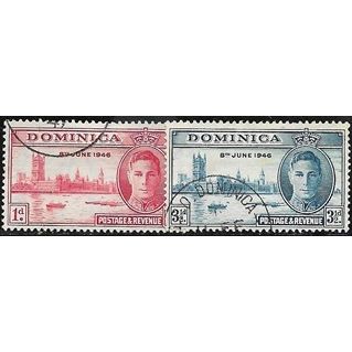 1946 SG 110/111 - fine used (o)