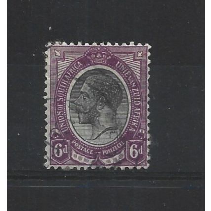 SouthAfrica.SG11 6d Black and Violet.Fine Used.Aug25g