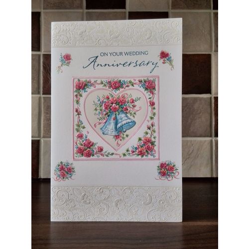 On Your wedding Anniversary - Large Card #1