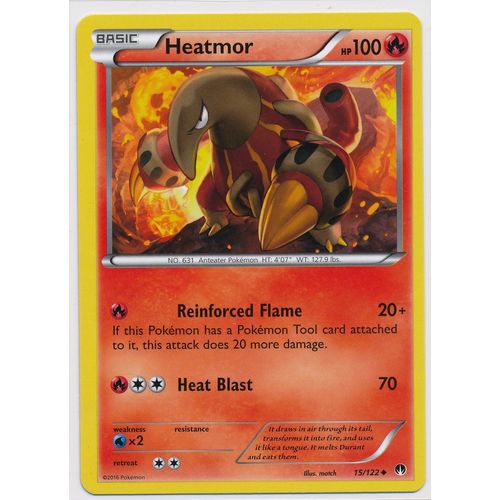 Pokemon XY BREAKPoint #015/122 Heatmor