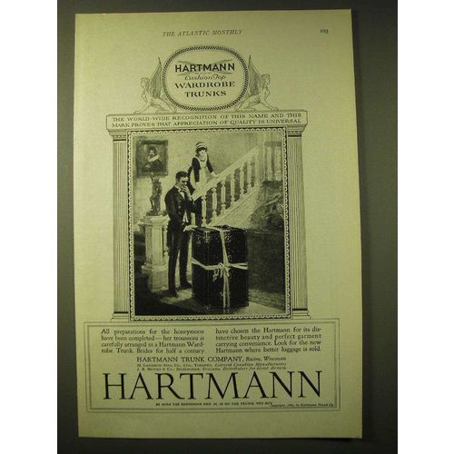 1924 Hartmann Trunk Company Ad