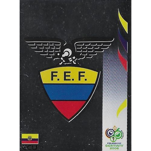 Panini's FIFA World Cup Germany 2006 Stickers: No.75 - Ecuador Team Badge