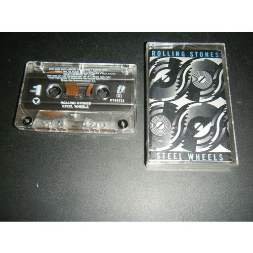 Steel Wheels by The Rolling Stones (Cassette, Aug-1994, Virgin)