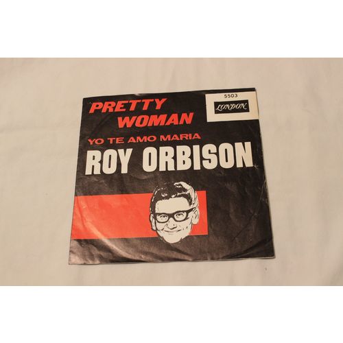 Roy Orbison and the Candy Men Belgium Import 45 & Picture Sleeve PRETTY WOMAN