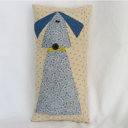 2 Sided Dog Handmade Mini Pillow Tucks Ornies Bowl Filler Home Decor