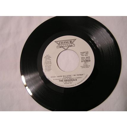The Originals Promo 45-MEDLEY:WAITING FOR A LETTER/MR. POSTMAN STEREO