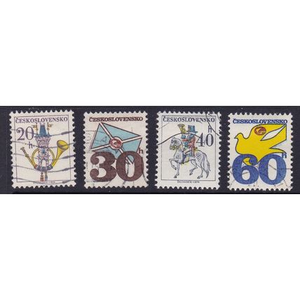 CZECHOSLOVAKIA 1974 POSTAL SERVICES SET USED SG2109-93