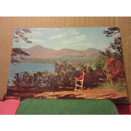 DERWENTWATER, LAKE DISTRICT, KESWICK unused postcard =