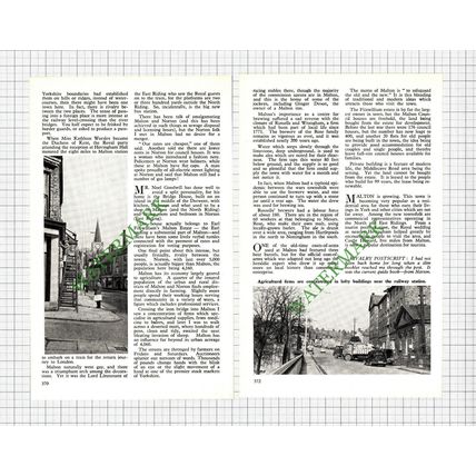 Malton Yorkshire -1962 Article