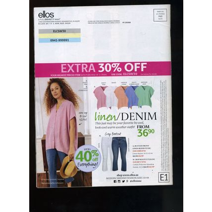 ELLOS Plus-Size Women's Fashion & Accessories CATALOG Spring 2023 - 112 Pages!