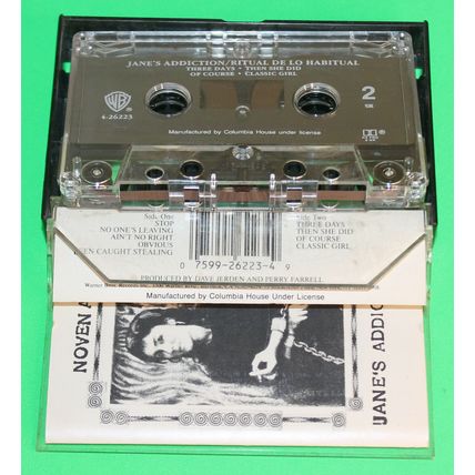 JANES ADDICTION Ritual De Lo Habitual Cassette Tape Alternative Rock Metal Music