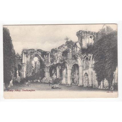 Netley Abbey Southampton Postcard Hampshire JWS 72