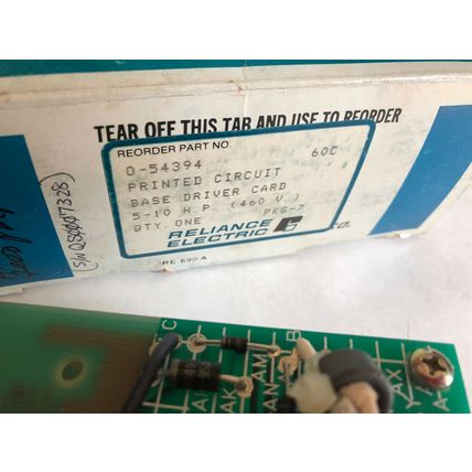 NIB RELIANCE ELECTRIC 54394-4 PC BOARD DRIVER INVERTER 0-54394,EN,CN