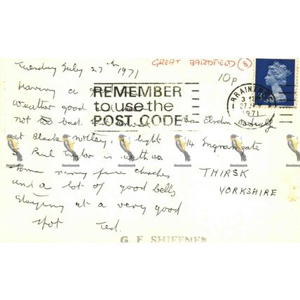 Great Bardfield Church, Essex, RP Shiffner, Postcard, 1971