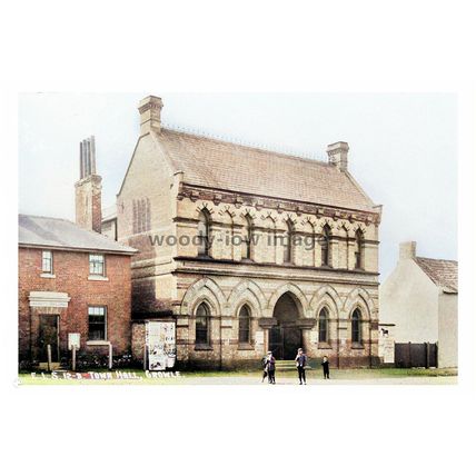 ptc0879 - Crowle , Town Hall , Lincolnshire - print 6x4