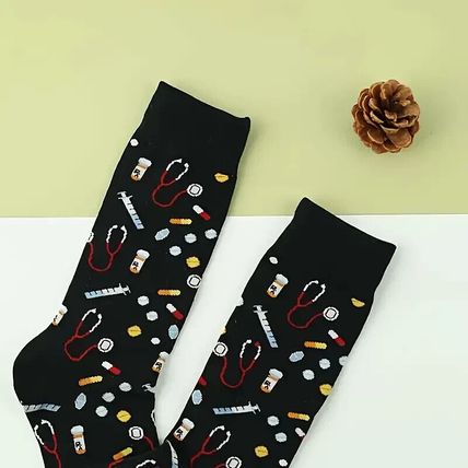 NEW Medical Pharmacy Health Novelty Socks UK 6-10 Doctor Consultant Gift UK