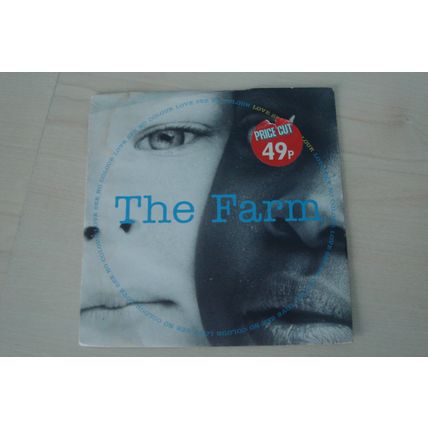 A4-THE FARM-LOVE SEE NO COLOUR–UK 7" SINGLE -1991-NM-Electronic, Rock Synth-‎