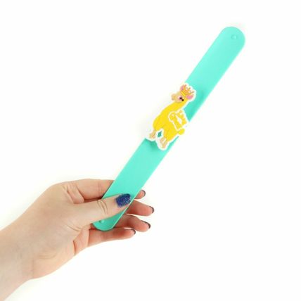 LLAMA SNAP BRACELET Wristband Kid Birthday Party Bag Loot Filler Pinata Silicone