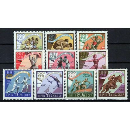 Russia 2359-2368 MNH Olympics Sports Games ZAYIX 1024S0235M