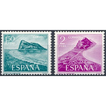 Aid For Ex-Gibraltar Workers - Spain 1969 - NM H - MiNr 1823/4