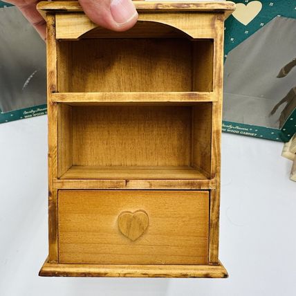 Country Treasure Dollhouse Furniture Wood Cabinet Item 7052 6.5” 1989 Miniature