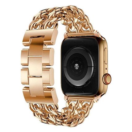 Metal Cowboy Replacement Strap Watchband For Apple Watch Series, 7 41mm / 6 & SE