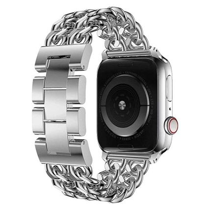 Metal Cowboy Replacement Strap Watchband For Apple Watch Series, 7 41mm / 6 & SE