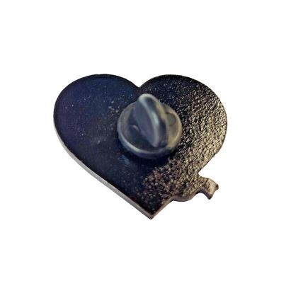Cheeky Mummy Enamel Pin Badge Cartoon Style Lapel 3.0 cm X 2.8 cm Heart BA180