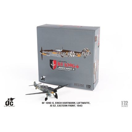 BF 109G-6 LUFTWAFFE JG 52 "ERICH HARTMANN" 1943 - JC WINGS JCW72BF109001 1/72