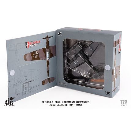 BF 109G-6 LUFTWAFFE JG 52 "ERICH HARTMANN" 1943 - JC WINGS JCW72BF109001 1/72