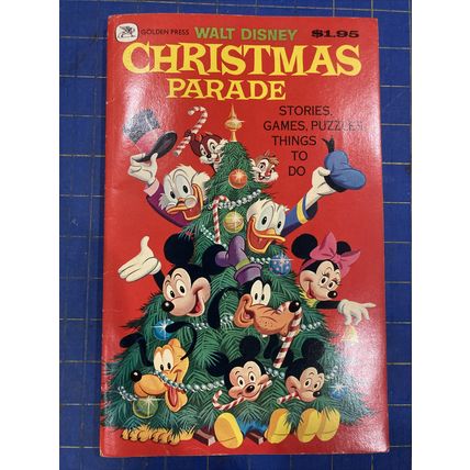 Walt Disney Christmas Parade 1977 Golden Press VF+