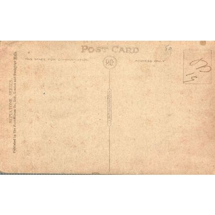 Folkstone, Lower Sandgate Road Walk, Kent, England, Sepiatone Postcard