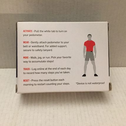 NEW Shapeup Wearible Small Pedometer