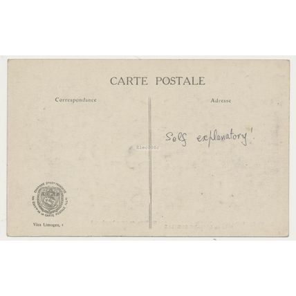 Bombed Coal Mine Shaft Loos-en-Gohelle France early 20th C. RPPC WW1 WWI