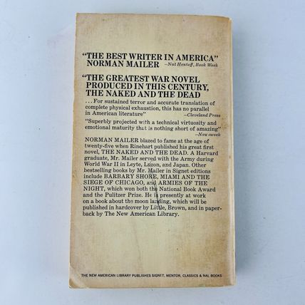 The Naked and the Dead Paperback by Norman Mailer Book