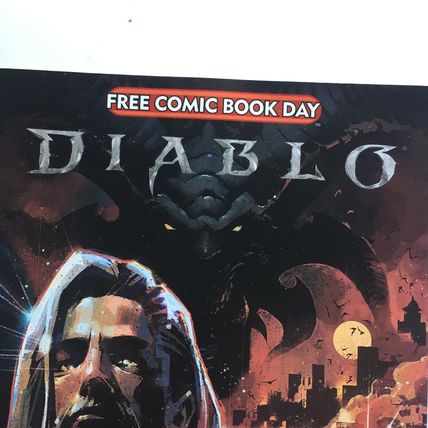 2025 Titan Comics FCBD Blizzard Diablo Dawn of Hatred Comic Book