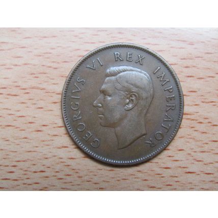 South Africa 1940 1d Penny Coin
