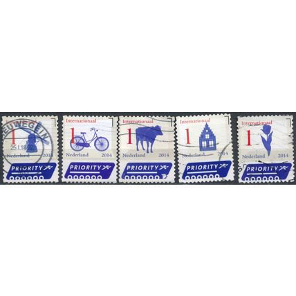 Dutch Icons - Netherlands 2014 - FH - MiNr 3204/8