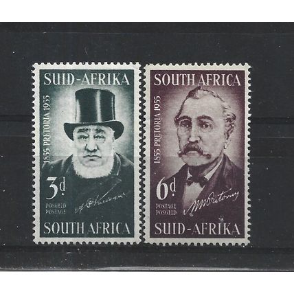 SouthAfrica.Centenary of Pretoria set of 2.Mounted Mint.Aug25