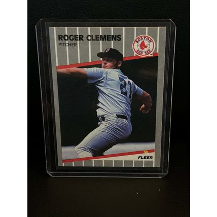 Roger Clemens #85 | 1989 Fleer Baseball Trading Card