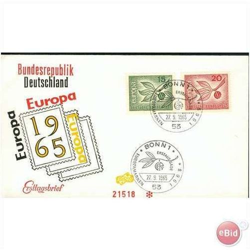 Germany FDC 1965 - SG 140-1405 - Europa 65 (2)