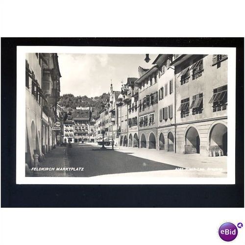 Austria FELDKIRCH Marktplatz Postcard (5097)