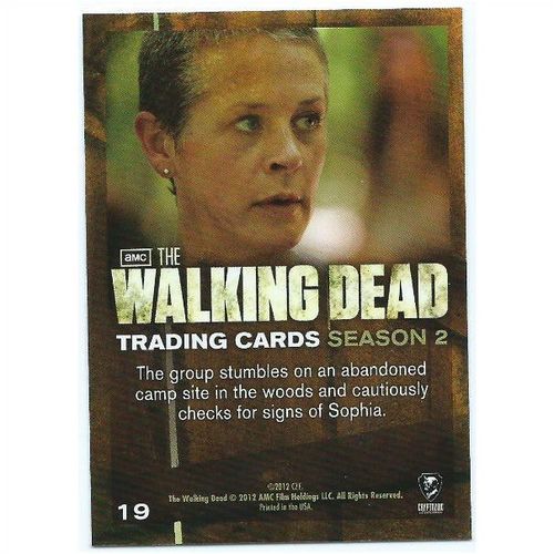 2012 The Walking Dead Season 2 - #19 - Opted Out
