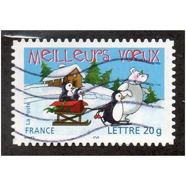 FRA 2005 (53c) CHRISTMAS AND NEW YEAR' FINE USED (EBID20564)