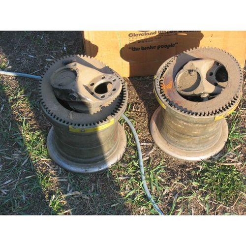 Cessna 172 Rear Wheel Hubs Airplane Aircraft