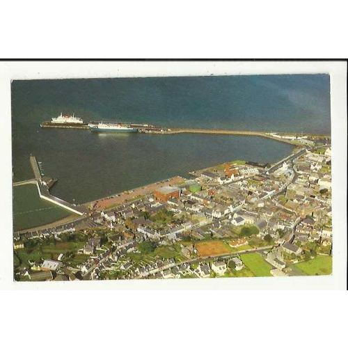 Wigtownshire STRANRAER Harbour Aerial Postcard by Photo Precision (PT36865)